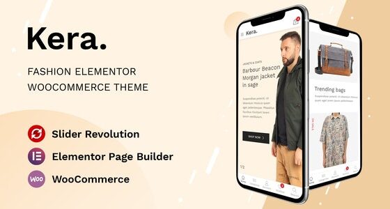 Kera v1.0 - Fashion Elementor WooCommerce Theme