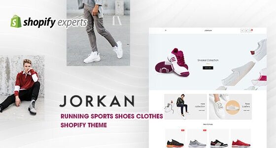 Jorkan - Running Sports Shoes Clothes Shopify Theme