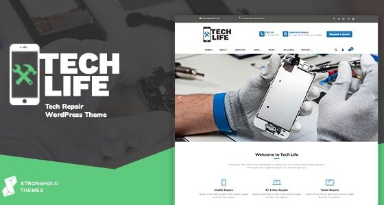 Tech Life is a premium niche WordPress theme